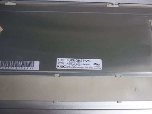 los 12,1” paneles NL8060BC31-28D del NEC TFT del ² 82PPI de 800*600 los 350cd/m