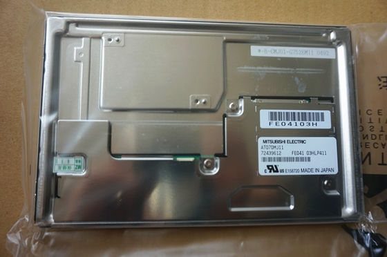 Temporeros del almacenamiento de AA070TA01 Mitsubishi 7INCH 1280×768 RGB 1000CD/M2 WLED LVDS.: -40 ~ EXHIBICIÓN INDUSTRIAL del LCD de 80 °C