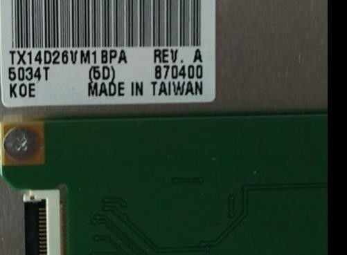 El panel TX14D26VM1BPA de la pulgada 320x240 640cd/M2 TFT LCD de QVGA 70PPI 5,7