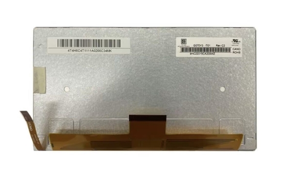 G070VVN01.1 AUO 7.0&quot; 800 ((RGB) × 480 600 cd/m2 Pantalla LCD industrial
