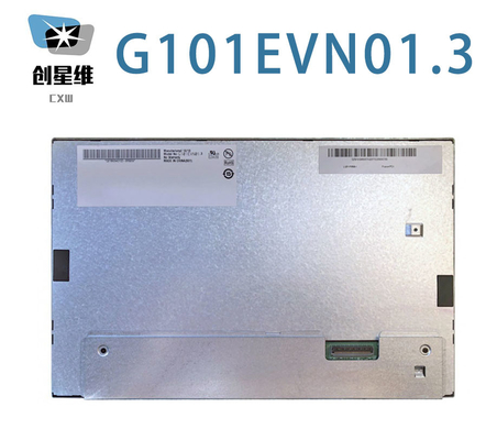 G101EVN01.3 AUO 10,1 pulgadas de luz de fondo WLED,Vida ≥ 50K horas,Con conductor LED,I/F inverso,6/8 bits