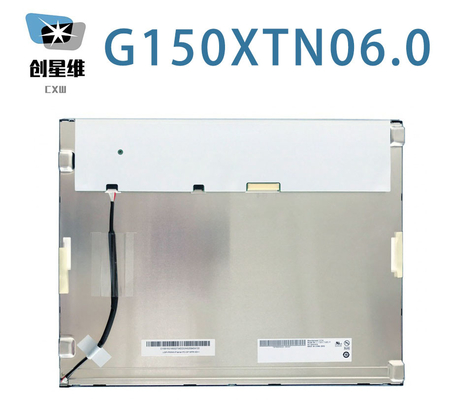 G150XTN06.0 15 pulgadas 1024*768 20 pines AUO TFT LCD 80/80/70/80 (tipo.)