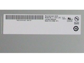 G150XG03 V3   AUO 15,0   Contraluz de la PULGADA WLED, U/D, revés de L/R, 6/8 pedazo, mate