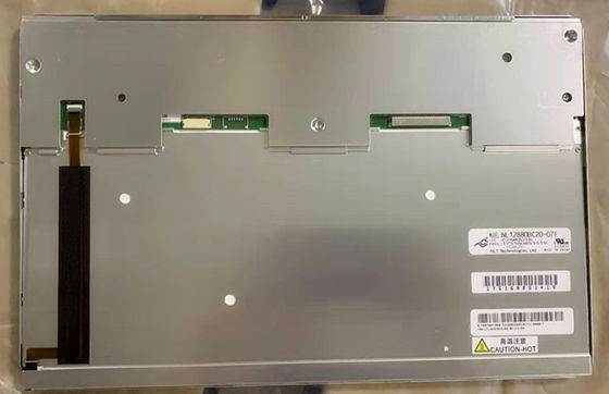 NL12880BC20-07F A MÁS TARDAR temperatura de funcionamiento de 12.1INCH 1800CD/M2 LCM 1280×800 1280×800RGB WLED LVDS: -20 ~ °C 70 INDUSTRIAL