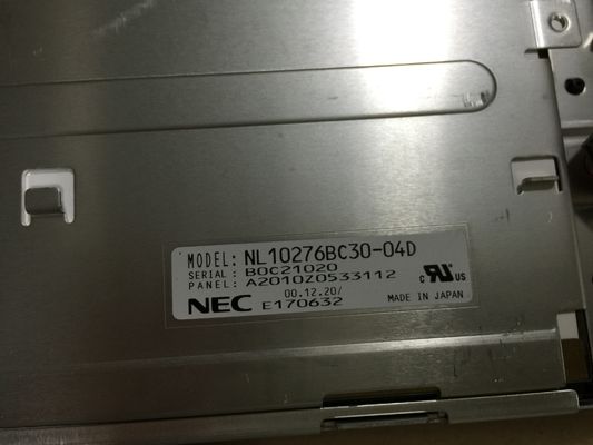 NL10276BC30-04D A MÁS TARDAR temporeros del almacenamiento de 15INCH 350CD/M2 LCM 1024×768 1024×768RGB CCFL LVDS.: -20 ~ EXHIBICIÓN INDUSTRIAL del LCD de 60 °C