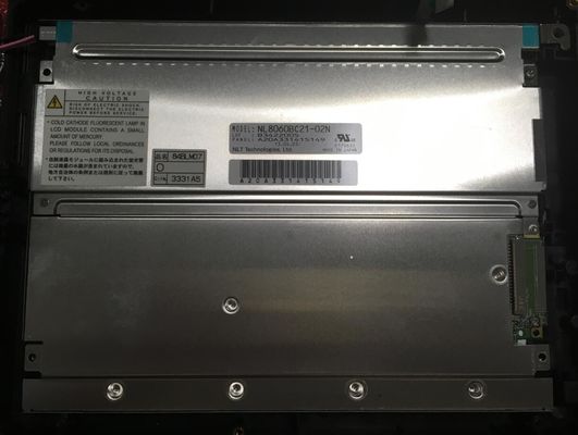 El panel NL8060BC21-02N del NEC TFT de LCM 800×600RGB 400CD/M2 CCFL LVDS