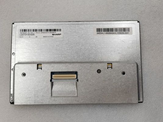 7&quot; LCM 800×480RGB	² de los 350cd/m   Sostenido LQ070Y3DG05	Exhibición de TFT LCD