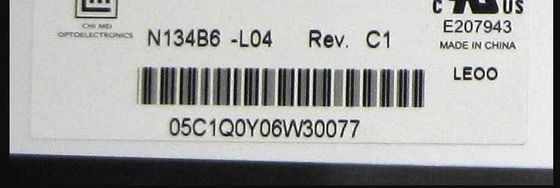 N134B6-L04 CMO 13,4” 1366 (RGB) EXHIBICIONES INDUSTRIALES del LCD del ² de ×768 220 cd/m