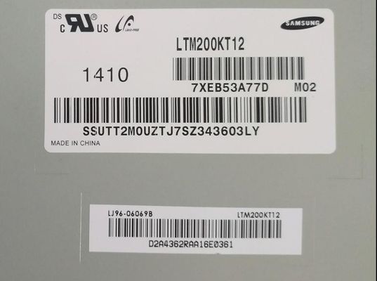 20.0&quot; 1600×900 250cd/M2 cuadrado Tft Display LM200WD3-TLF1 85/85/75/85 (tipo.)