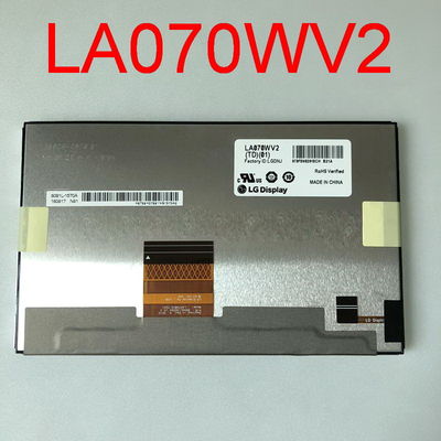 Cd/m de LA070WV2-TD01 LG Display 7,0&quot; 800 (RGB) EXHIBICIÓN INDUSTRIAL del LCD del ² de ×480 550