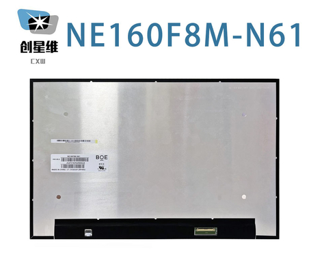 NE160F8M-N61 BOE 16.0&quot; 3072 ((RGB) ×1920 226PPI 400 cd/m2 Pantalla LCD industrial