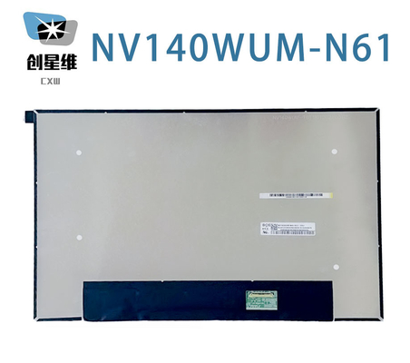 NV140WUM-N61 BOE 14.0&quot; 85/85/85/85 1920 ((RGB) × 1200, pantalla LCD industrial
