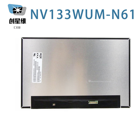 NV133WUM-N61 BOE 13.3&quot; 1920 ((RGB) × 1200, 300 cd/m2 Pantalla LCD industrial