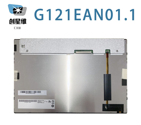 G121EAN01.1 AUO 12,1   Contraluz de la PULGADA WLED, horas del ≥ 50K de la vida, con el conductor del LED, 6/8 pedazo, mate