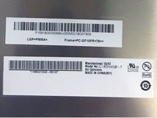 El sRGB TFT LCD G185HAN01.1 de 18,5 pulgadas con el conductor del LED diseñó para industrial y médico