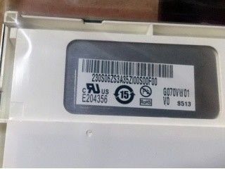 G070VW01 V0 AUO 7.0&quot; 800 ((RGB) × 480 400 cd/m2 80/80/80/80 (tipo) ((CR≥10)