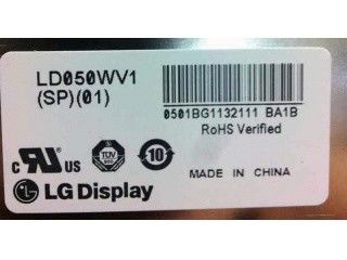 LD050WV1-SP01 5.0 pulgadas 480 ((RGB) × 800 500 cd/m2 LG TFT Display