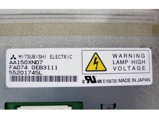 AA150XN07 4 Pcs CCFL TFT LCD de 15 pulgadas de pantalla TFT industrial 75/75/50/60 (tipo.)