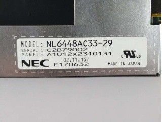 NL6448AC33-29 10.4 INCH 640×480 31 Pins NEC TFT LCD 215.4 ((H) × 161.8 ((V) mm
