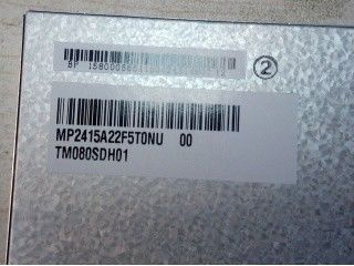 No hay conductor DE SYNC Modo TM080SDH01 8 pulgadas Tianma TFT 70/70/50/70