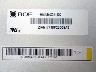 HM150X01-102 Panel LCD TFT médico de 15 pulgadas de I/F hacia arriba 80/80/80/80 (tipo.)