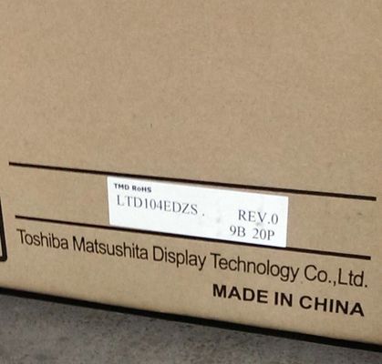 1024x768 Panel LCD TFT LTD104EDZS 45 cd/m2 (tipo) 024 ((RGB) × 768, XGA 123PPI