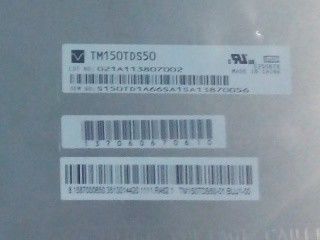 15 pulgadas TM150TDS50 Antiglare 20 pines Conector con conductor LED 80/80/80/80