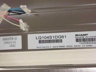 SVGA 96PPI 10.4 pulgadas 800 × 600 panel de visualización LCD LQ104S1DG61 pantalla LCD