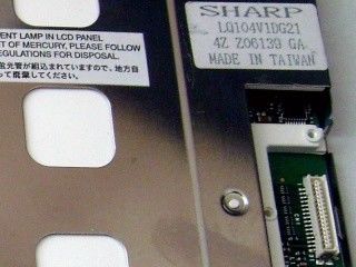 10.4&quot; 640×480 LQ104V1DG21 Ángulo de visión 70/70/40/70 Pantalla LCD TFT nítida