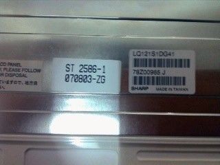 LQ121S1DG41Ángulo de visión 70/70/50/60 12.1&quot; 800×600 82PPI Panel LCD industrial