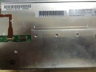 7 pulgadas 800x480 400cd/m2 Panel TFT LCD NL8048BC19-02 80/80/80