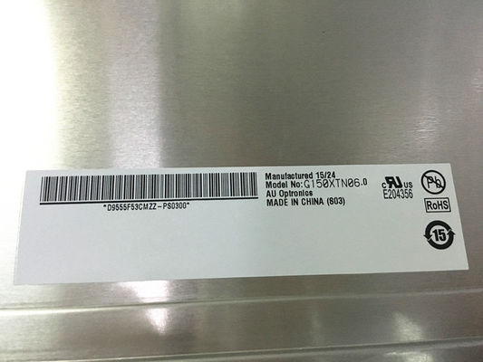 G150XTN06.0 1024×768 XGA 85PPI 450cd/m2 Pantalla LCD de panel LCD industrial