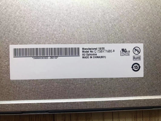 G150XTN06.8 AUO 15.0&quot; 1024×768 450 cd/m2 80/80/70/80 Pantalla LCD industrial