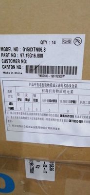 G150XTN06.8 AUO 15.0&quot; 1024×768 450 cd/m2 80/80/70/80 Pantalla LCD industrial
