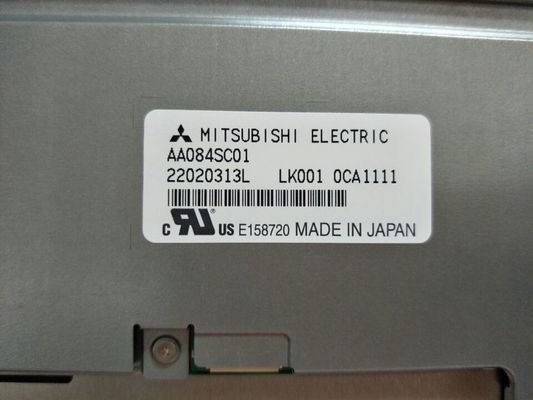 8.4" 800×600 600cd/M2 LVDS Panel industrial de LCD AA084SC01 pantalla LCD