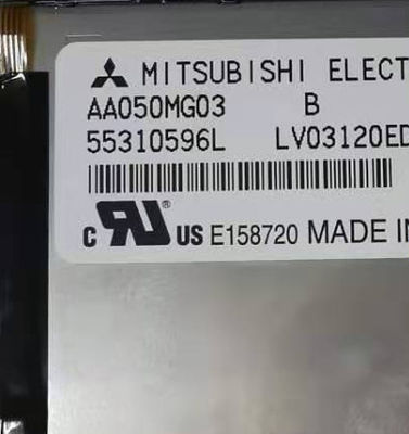 Temperatura de funcionamiento ×480 de AA050MG03 Mitsubish 5,0 inc. 800 (RGB): -30 ~ 80 EXHIBICIÓN INDUSTRIAL del ° 900cd/m2 LCD