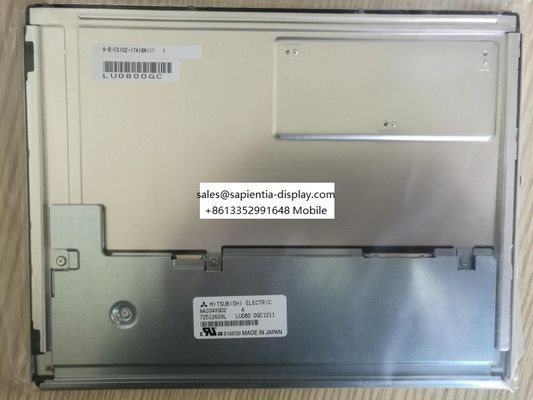 AA104XG02 Mitsubishi 10.4INCH 1024×768 RGB 500 cd/m2 (tipo) 85/85/85/85 (tipo.)