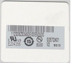 G057QN01 V2 AUO	Horas del ≥ 50K de la vida de 5,7 PULGADAS, con el conductor del LED, parte superior I/F, 180° revés, 6/8 pedazo, mate