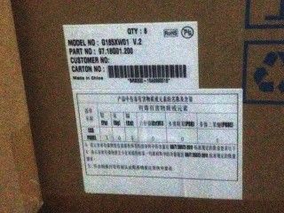 G185XW01 V2 AUO 18,5 pulgadas lámpara recambiable,WLED luz de fondo,Vida ≥ 50K horas,Con conductor LED,I / F superior,Matte