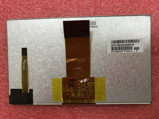 C050FTN01.1 AUO	5INCH 480×234RGB 800CD/M2 WLED	Temperatura de funcionamiento de TTL: -30 ~ EXHIBICIÓN INDUSTRIAL del LCD de 85 °C