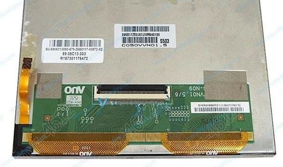 C050VVN01.5 AUO	Temporeros del almacenamiento de 5INCH 800×480RGB 500CD/M2 WLED LVDS.: -40 ~ EXHIBICIÓN INDUSTRIAL del LCD de 95 °C