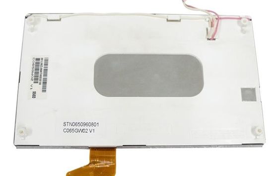 C065GW02 V1 AUO 6.5INCH	Temperatura de funcionamiento del análogo de 400×234RGB 550CD/M2 CCFL: -30 ~ EXHIBICIÓN INDUSTRIAL del LCD de 85 °C