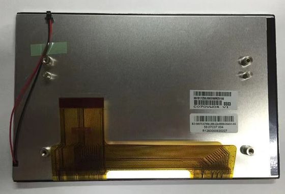 Temporeros del almacenamiento de C070VW04 V1 AUO 7INCH 800×480RGB 450CD/M2 WLED TTL.: -40 ~ EXHIBICIÓN INDUSTRIAL del LCD de 95 °C