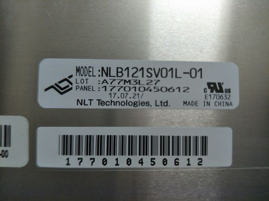 NLB121SV01L-01 A MÁS TARDAR temperatura de funcionamiento de 12.1INCH 450CD/M2 LCM 800×600 800×600RGB WLED LVDS: -20 ~ 70 °C LCD INDUSTRIAL