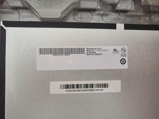 15.6 INCH 1920×1080RGB 500nits WLED EDP TFT Display G156HAN05 para las pantallas de alta resolución y las pantallas de alta resolución.0