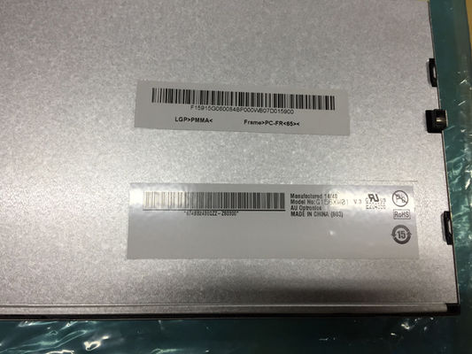 15.6 INCH1366×768RGB 500nits WLED LVDS AUO Pantalla LCD G156XW01 V302