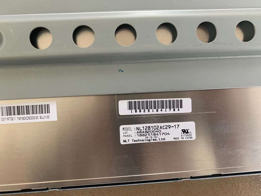 NL128102AC29-17 A MÁS TARDAR temporeros de funcionamiento de 19INCH 800CD/M2 LCM 1280×1024 1280×1024RGB WLED LVDS.: -20 ~ 70 °C LCD INDUSTRIAL SID