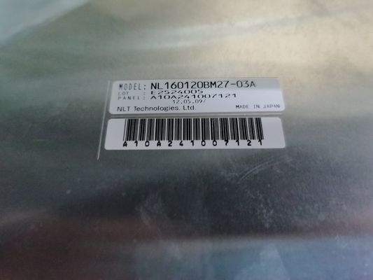 NL160120BM27-03A A MÁS TARDAR temperatura de funcionamiento de 21.3INCH 1000CD/M2 LCM 1600×1200 1600×1200RGB CCFL LVDS: 0 ~ °C 55 INDUSTRIAL