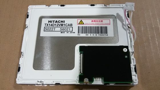 TX14D12VM1CAA temporeros del almacenamiento del ² de ×240 280 cd/m de HITACHI 5,7&quot; 320 (RGB).: -30 ~ EXHIBICIÓN INDUSTRIAL DEL LCD DE 80 °