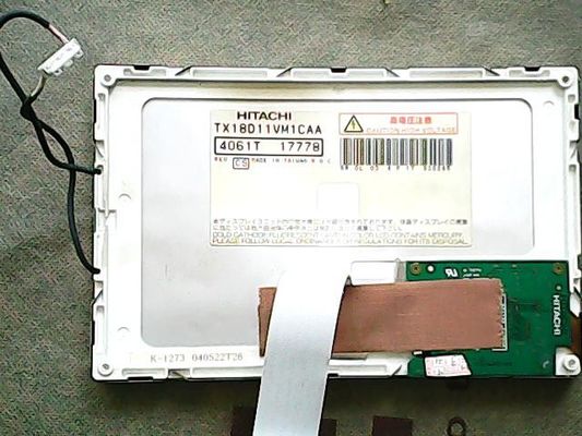 WVGA 133PPI 800x480 400 nits Panel de LCD industrial TX18D11VM1CAA